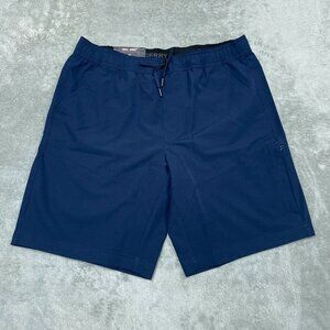 Gerry Mens Trail Short Navy Blue Size M Adjustable Pull-On Waist a1297